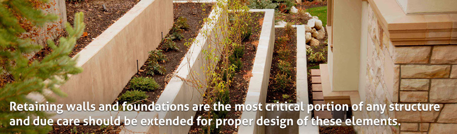 Retaining Wall and Foundation Design