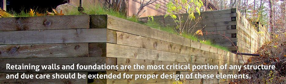 Retaining Wall and Foundation Design
