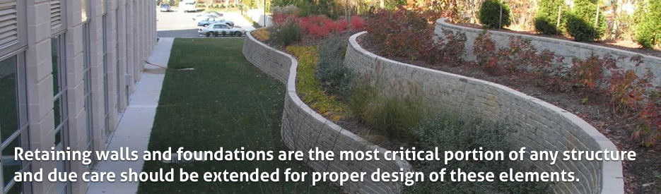 Retaining Wall and Foundation Design